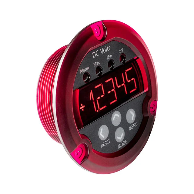 VOLTMETER 20VDC LED PANEL MOUNT