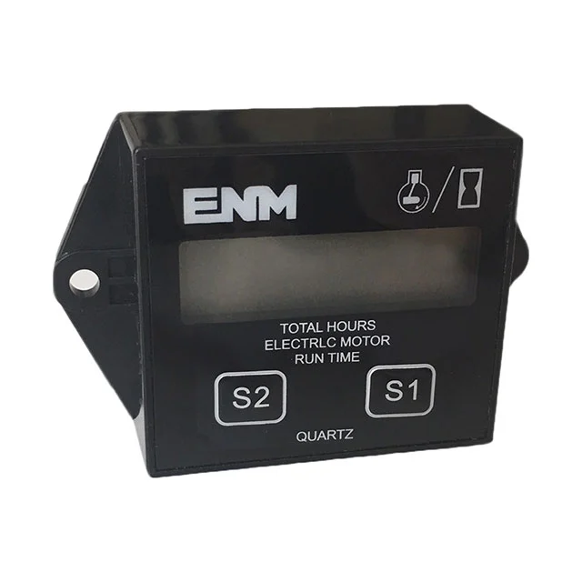 HOURMETER LCD FOR ELECT MOTOR W/