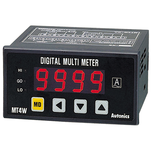 VOLTMETER 0-500VDC LED PANEL MNT VOLTMETER 0-500VDC LED PANEL MNT