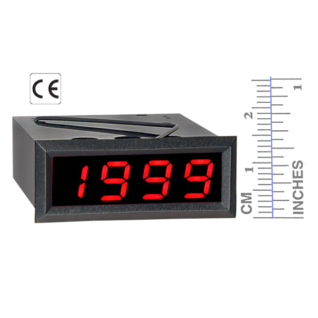 VOLTMETER 2VDC LED PANEL MOUNT VOLTMETER 2VDC LED PANEL MOUNT