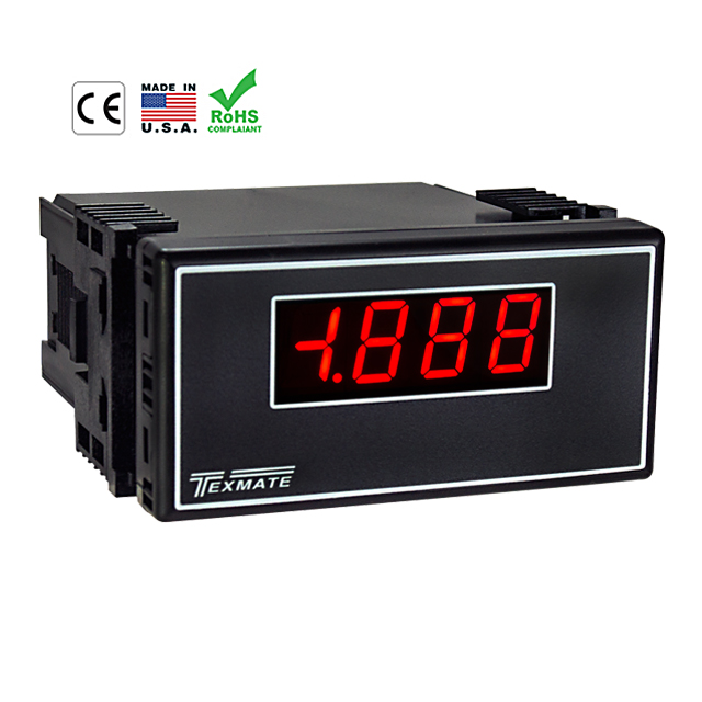 VOLTMETER 200MVDC LED PANEL MNT VOLTMETER 200MVDC LED PANEL MNT