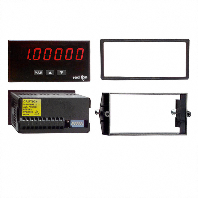 COUNTER LED 6 CHAR 115/230V PNL