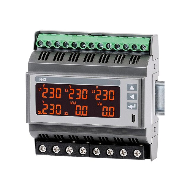 MULTI METER LCD DIN RAIL MULTI METER LCD DIN RAIL