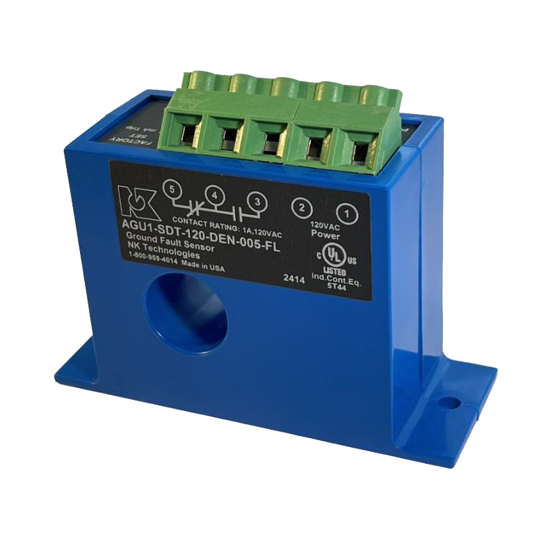 Ground Fault Sensor AC, 5 mA Tri